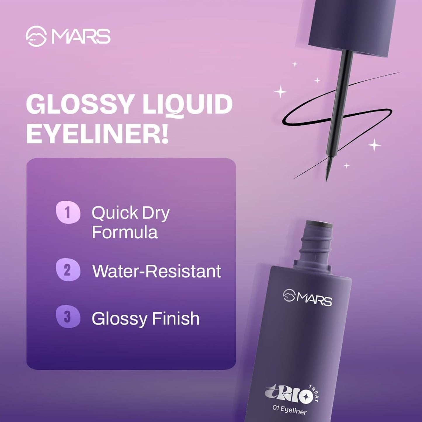 Mars Trio Treat Mascara - 02 24.5 GRAM