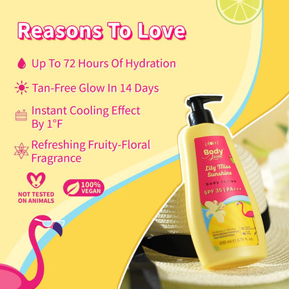 Plum Body Lovin Lily Miss Sunshine Spf 35 Pa+++ Body Lotion 200 MILLI_LITRE