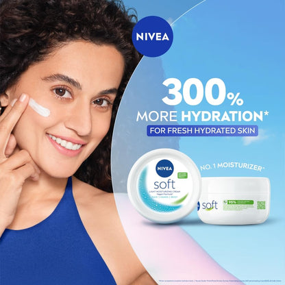 Nivea Soft Light Moisturizer Cream 100 ML