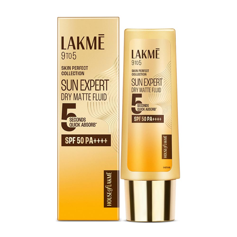LAKME 9 To 5 SUN EXPERT DRY MATTE FLUID SPF 50 PA++++ 50 ml