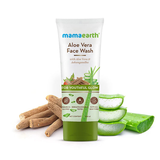 mamaearth Aloe Vera Face Wash 100 ml
