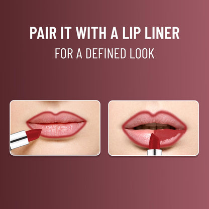 SWISS BEAUTY PURE MATTE LIPSTICK - 223 VELVET MAROON