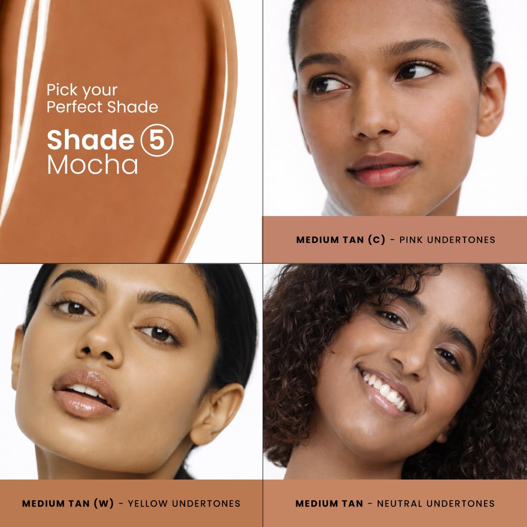 FOXTALE Perfect Match TINTED FLUID SUNSCREEN - 05 MOCHA