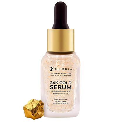 Pilgrim 24K Gold Serum With Niacinamide & Hyaluronic Acid, Anti Aging & Skin Brightening 20 MILLI_LITRE