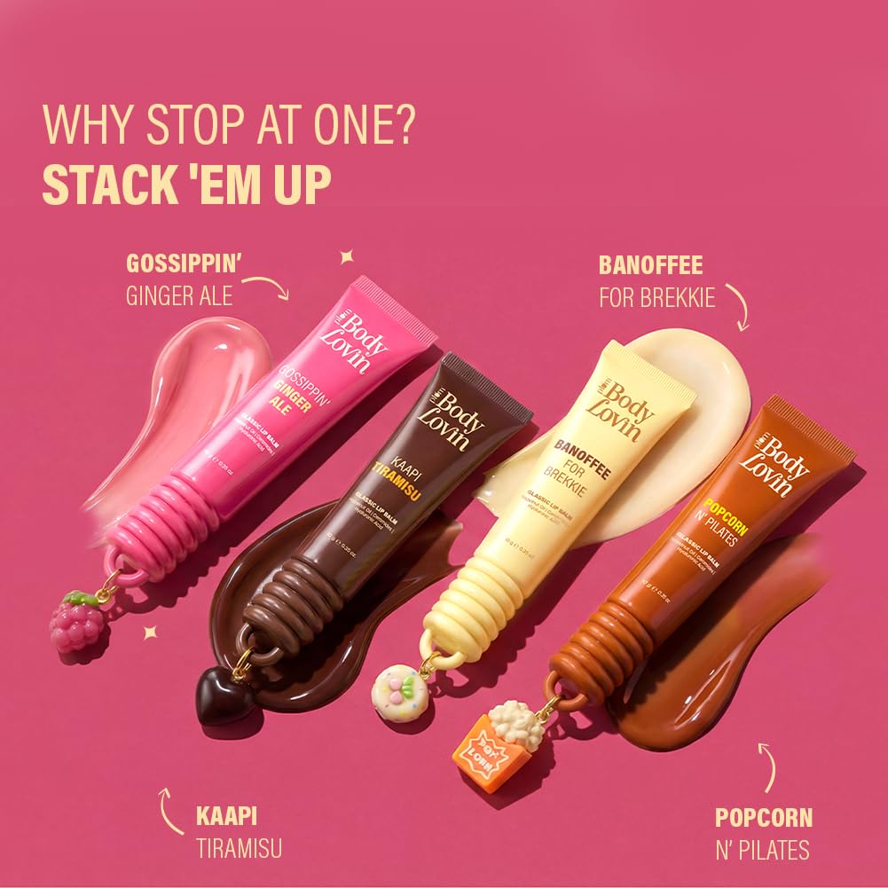 PLUM GOSSIPPIN' GINGER ALE GLASSIC LIP BALM