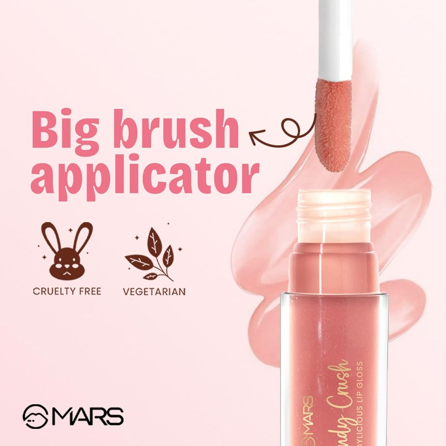 MARS CANDYLICIOUS LIP GLOSS 01 CANDY CRUSH 4ML