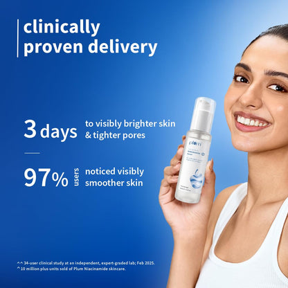 Plum 3% Niacinamide Toner With Rice Water For Clear, Blemish-Free And Hydrated Skin Men & Women