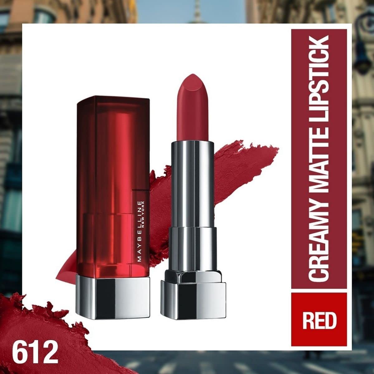 Maybelline New York Color Sensational Powder Matte Lipstick - Cherry Chic 3.9000000953674316 GRAM