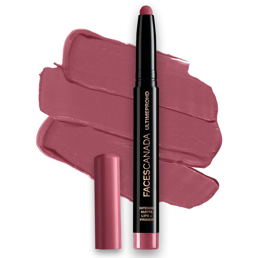 Faces Canada Ultime Pro Hd Intense Matte Lips + Primer -Paparazzi No7 1.4 gm