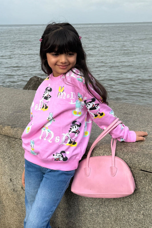 Minnie and Daisy Bestie Sweatshirt Nap Chief