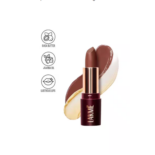 Lakme Ultimate Glam Satin Matte Lipstick - Uw 1Purple Sparkle