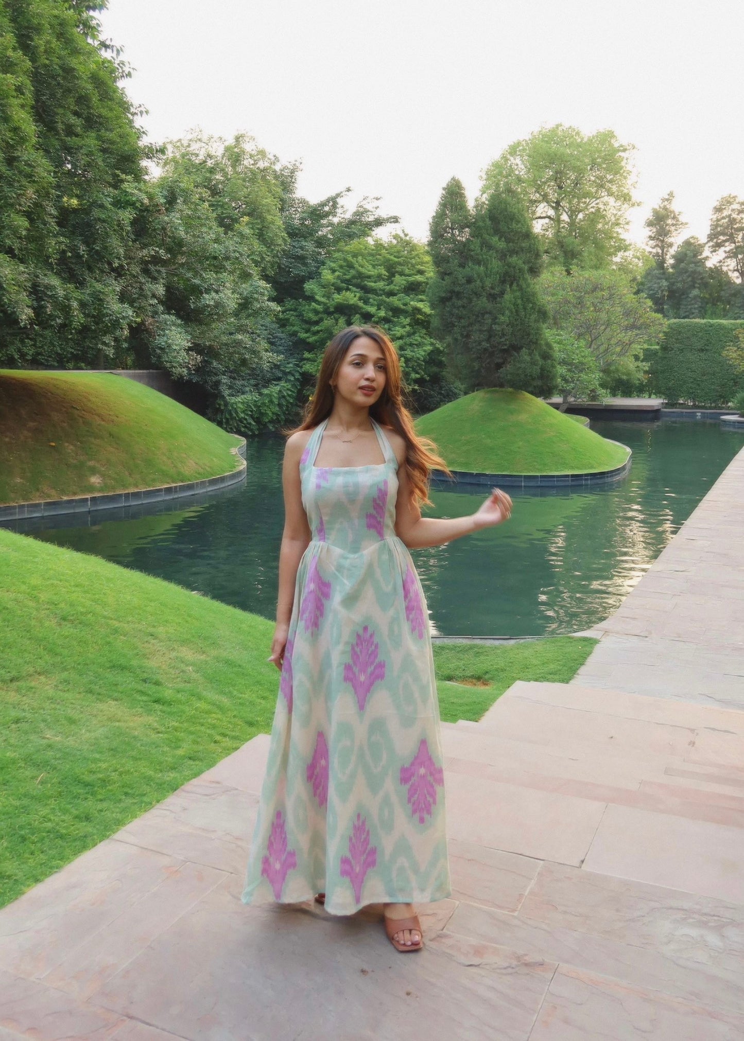 Ellie Vintage Long Dress