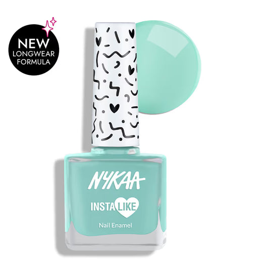 NYKAA Nail Enamel Aqua Bomb 473 9 Ml