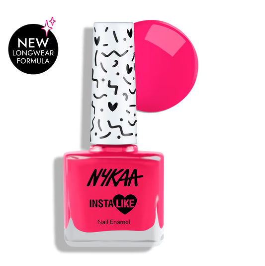 NYKAA Nail Enamel Pink Power 483 9 Ml