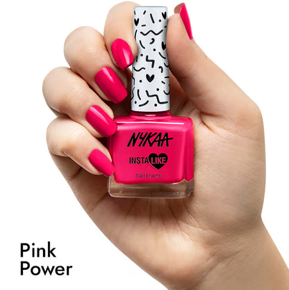 NYKAA Nail Enamel Pink Power 483 9 Ml