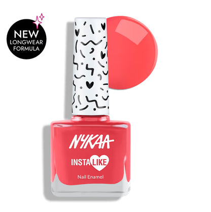 NYKAA Nail Enamel Apricot Delight 484 9 Ml