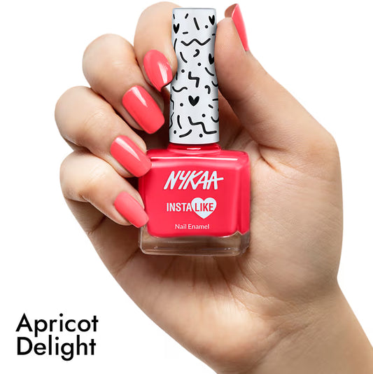 NYKAA Nail Enamel Apricot Delight 484 9 Ml
