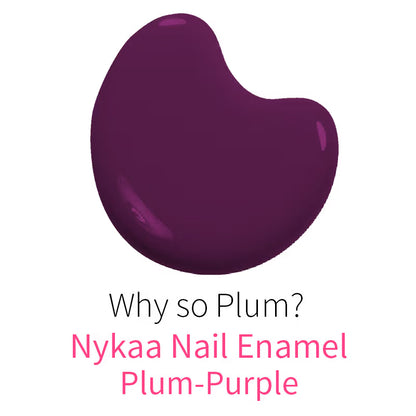 Nykaa Matte Nail Lacquer - Why So Plum 26 9 MILLI_LITRE