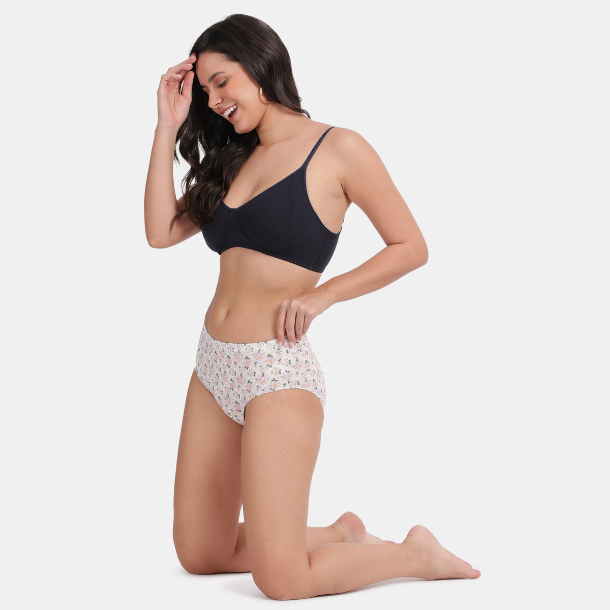 Kinky Medium Rise 3/4th Coverage Hipster (Pack of 3) - Assorted