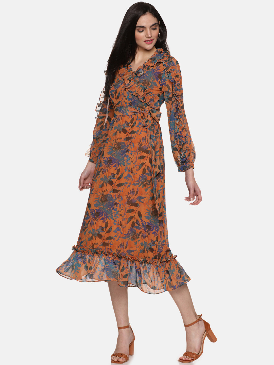 Buy long midaxi dress for women 