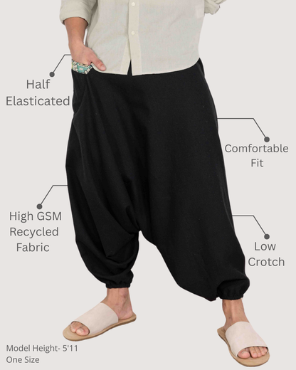 Aladdin Low Crotch Harem Pants House of Pure Eco