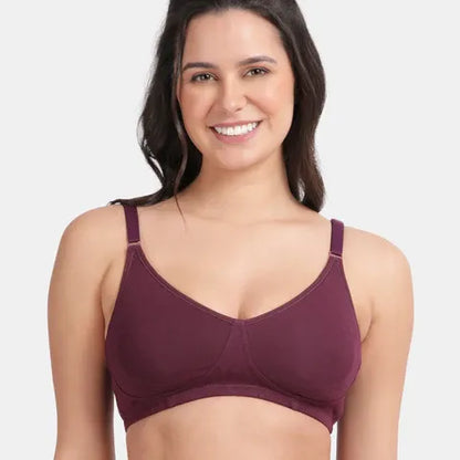 Wine minimiser bra Envie non padded non wired 3/4th coverage comfortable everyday bra