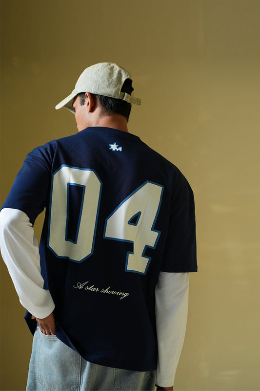 Zeus Heavyweight Full Sleeves Oversized Printed T-Shirt