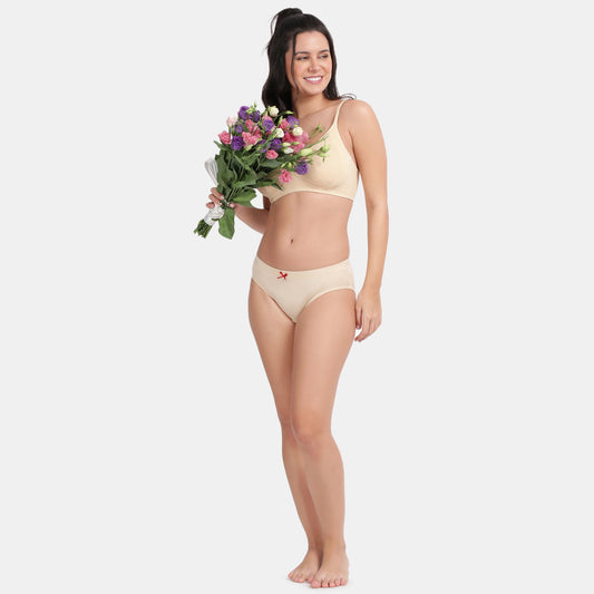 Envie Medium Rise 3/4th Coverage Hipster (Pack Of 3)