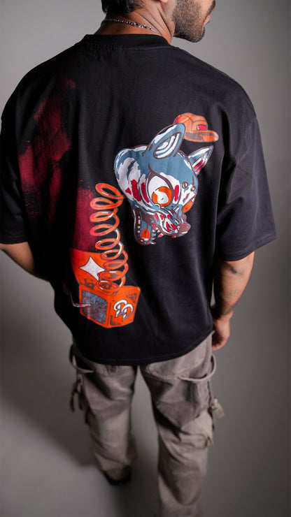 Dark Secret Black Men’S Oversized T-Shirt Rustlines