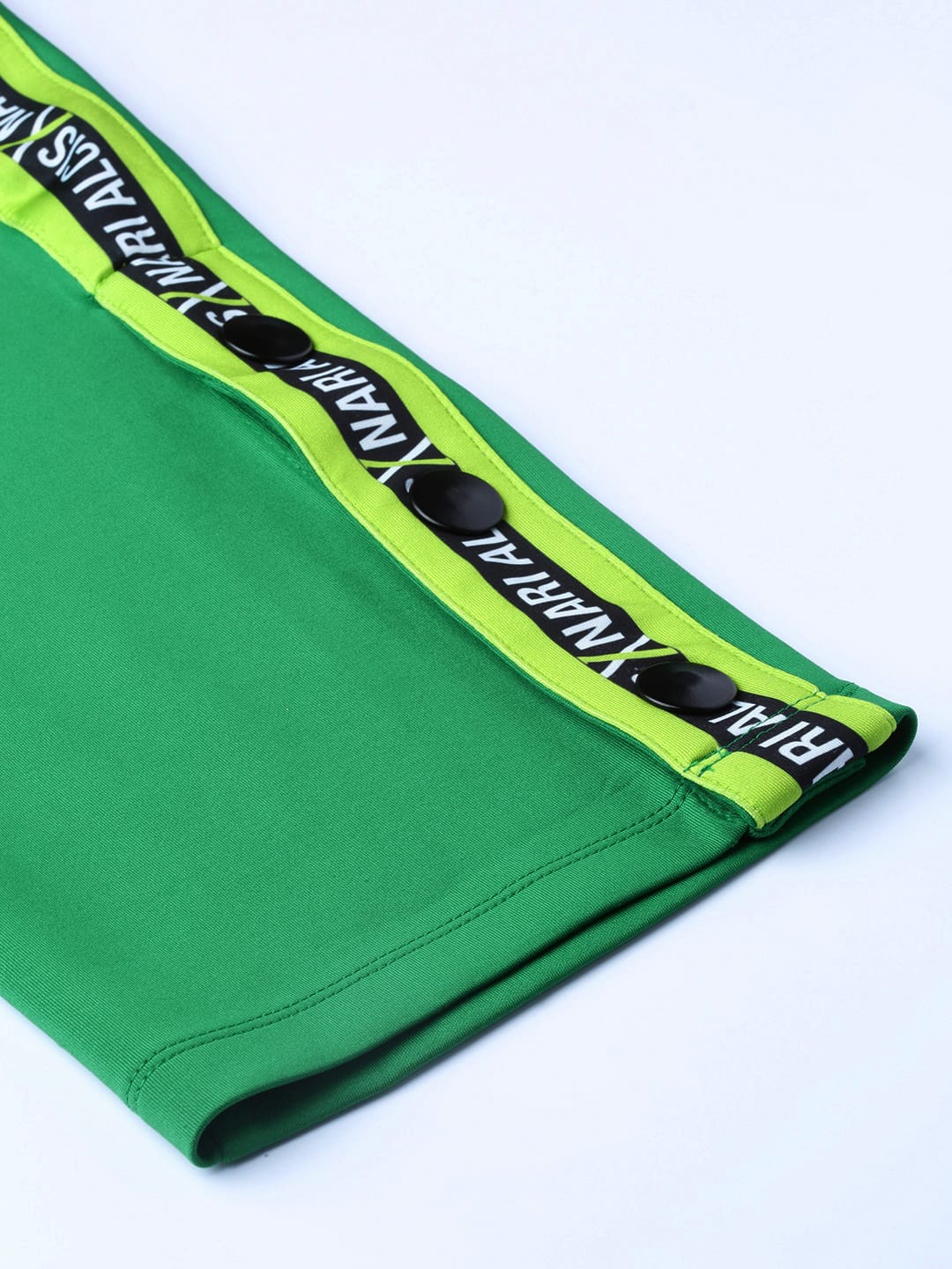 Alcis Women Green Solid Track Pants