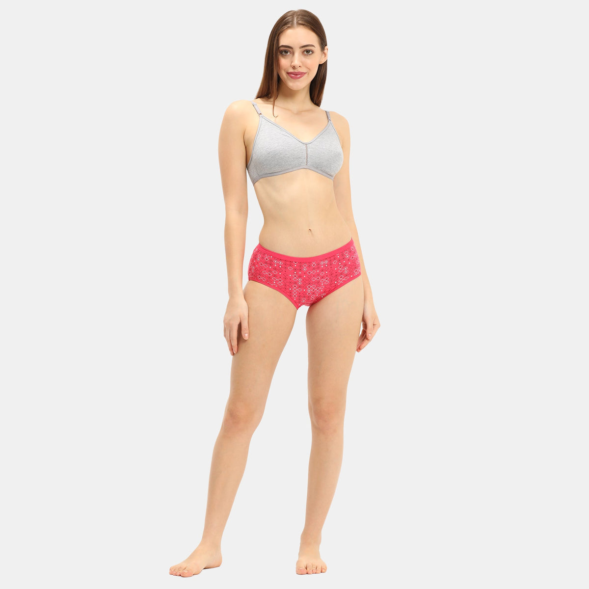 Kinky Medium Rise 3/4th Coverage Hipster (Pack of 3) - Assorted