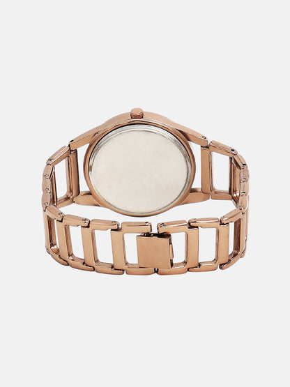 The Fetter Round Watch - Umber Brown