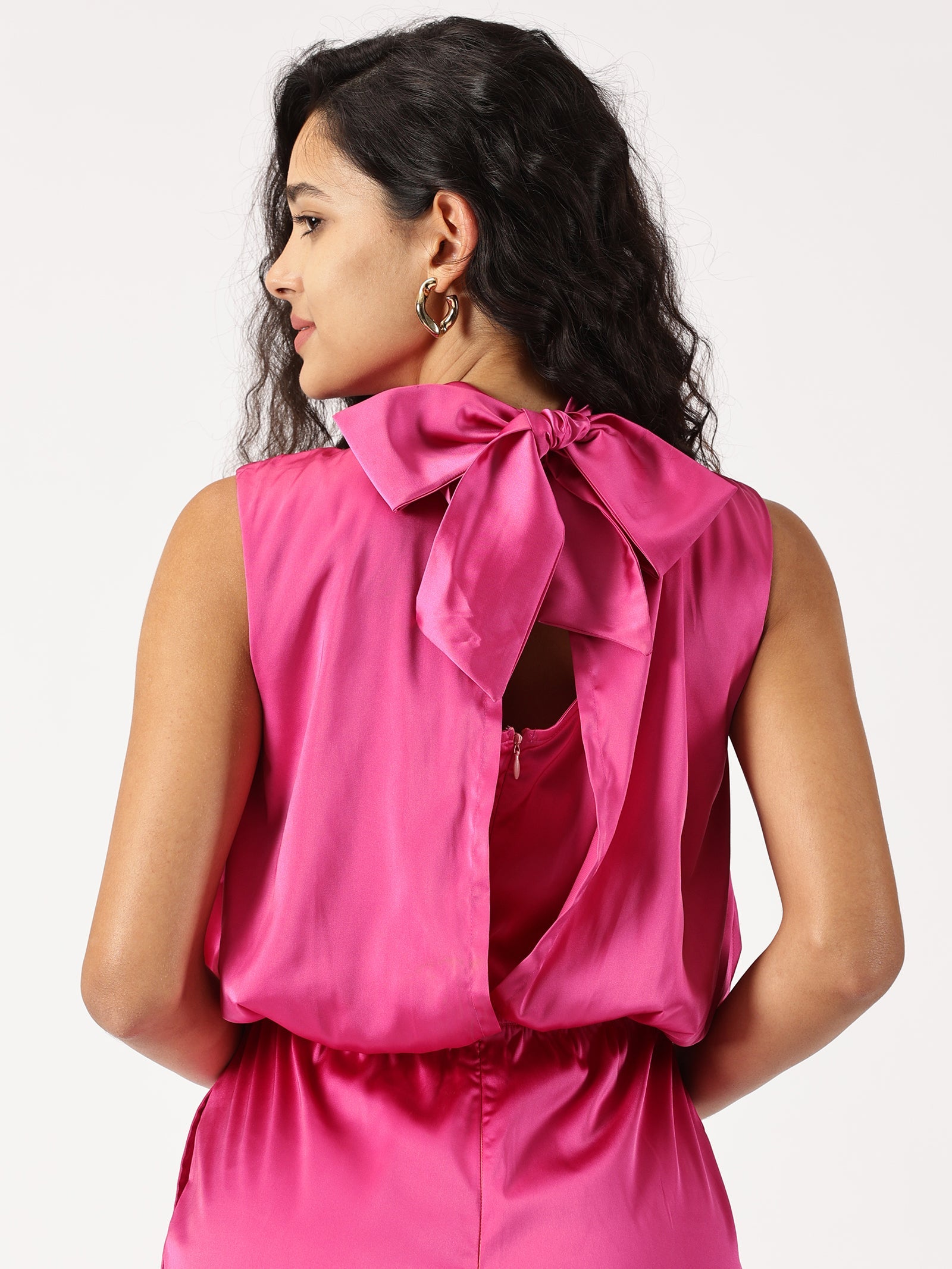 Shop neck jumpsuit for women