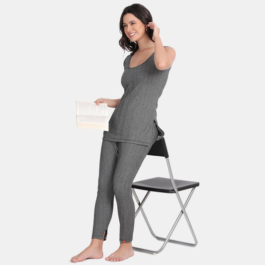 Envie Regular Fit Ankle Length Thermal Pant