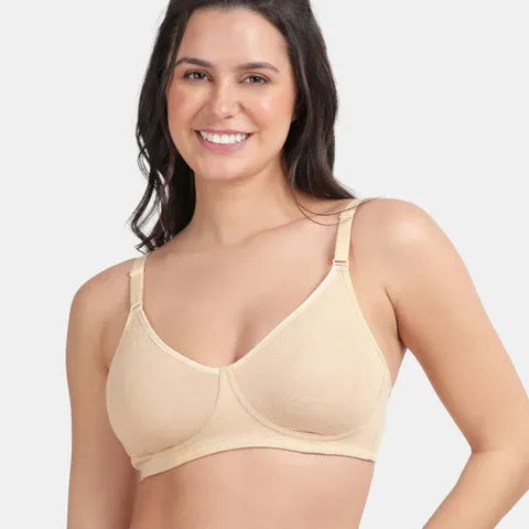 Comfortable nude minimiser bra Envie non wired non padded 3/4th coverage everyday bra