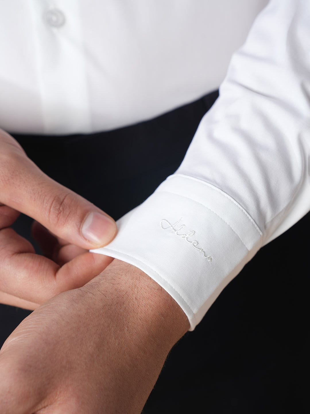 White Regular Fit Formal Cotton Shirt for men (COLTA)