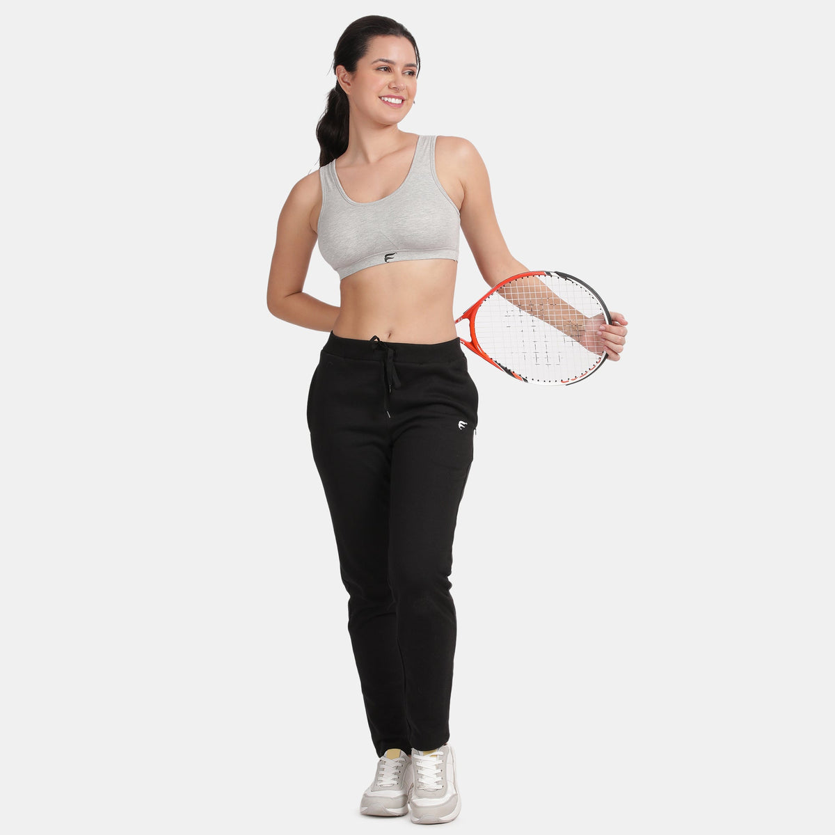 Envie Padded Non-Wired 3/4th Coverage Racerback Sports Bra
