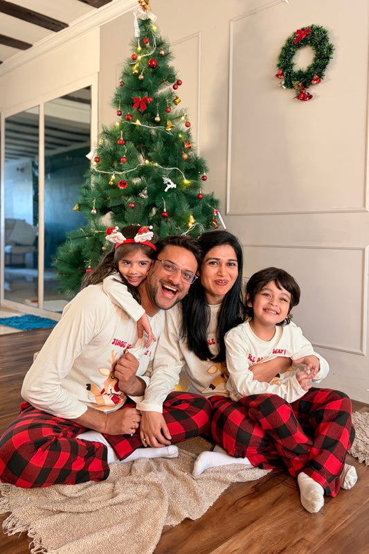 Jingle All The Way Flannel Pajama Set For Family Nap Chief