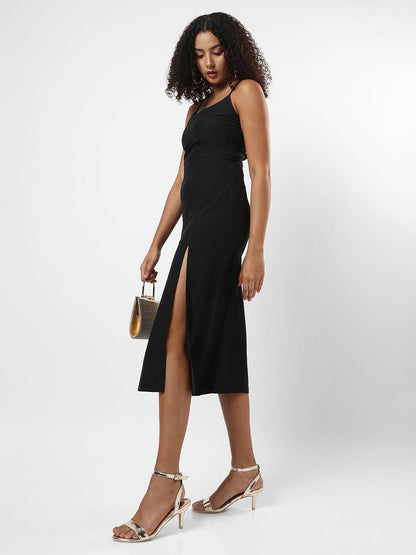 Solid Black Dress