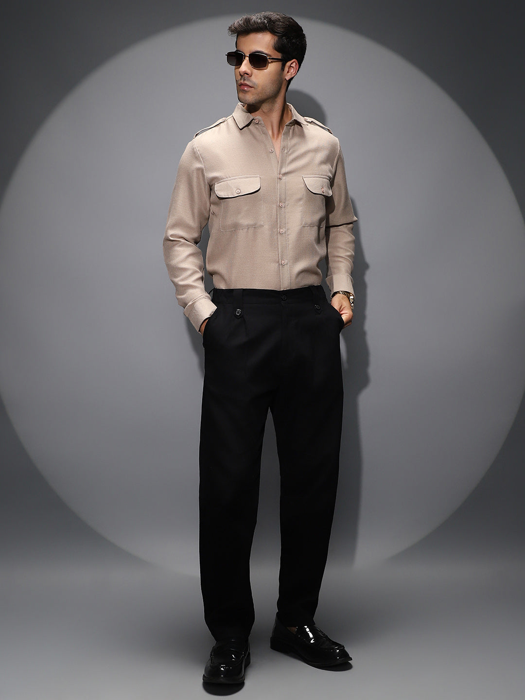Solid Relaxed Shirt