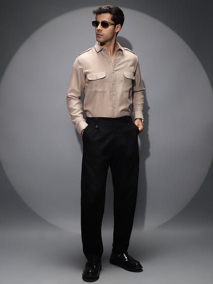 Solid Relaxed Shirt