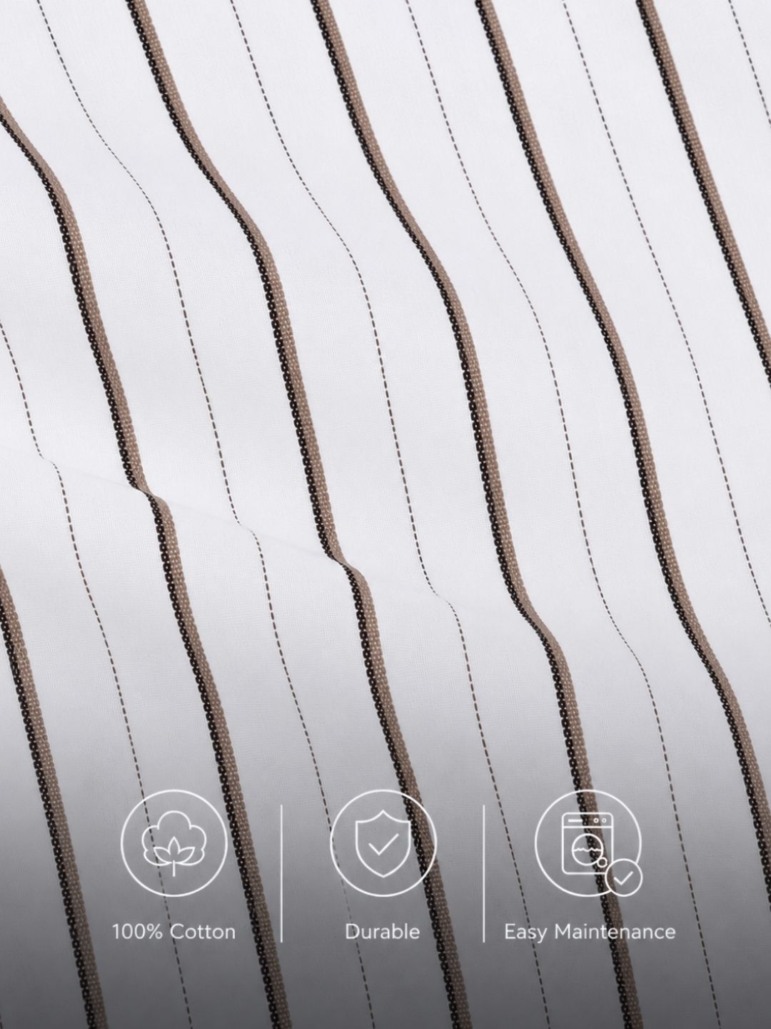 Regular Fit Cotton White Formal Shirt for Men (FIXON)