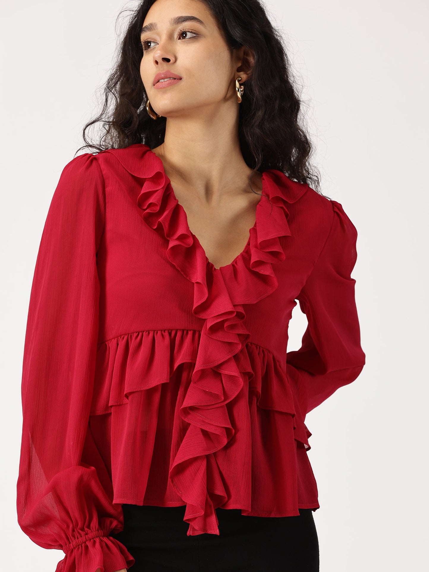 Shop V neck top for women