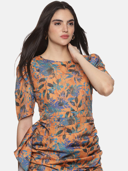 Buy Half Sleeve Mini Dress For Women