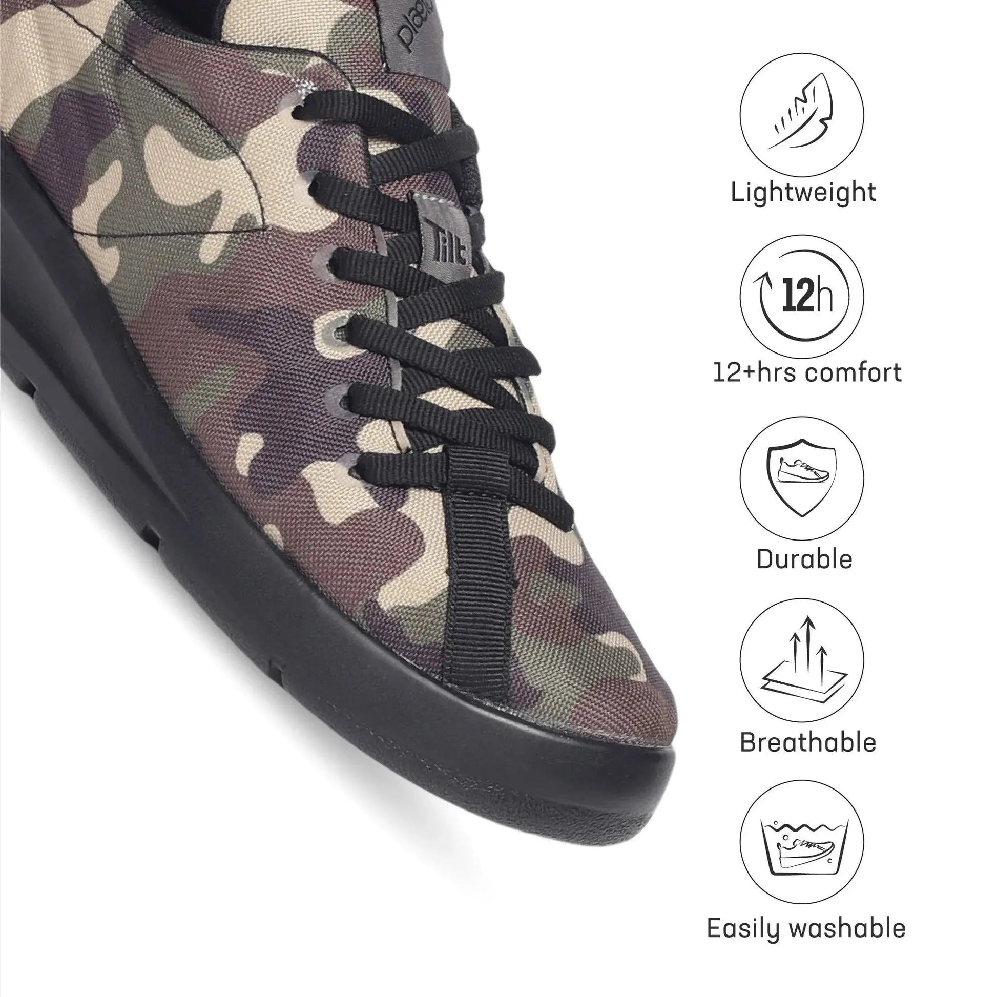 Men’s Camo Trainer Shoes Plaeto
