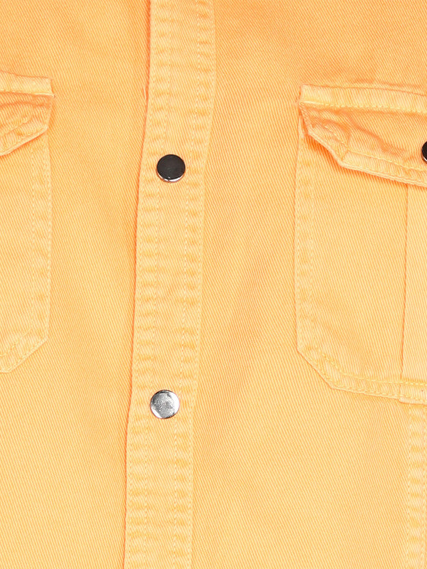 Kuons Avenue Men's Mango Cotton Twill Casual Shirt