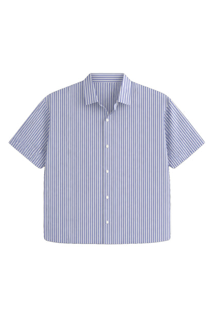 Lavender Loop Oversized Shirt