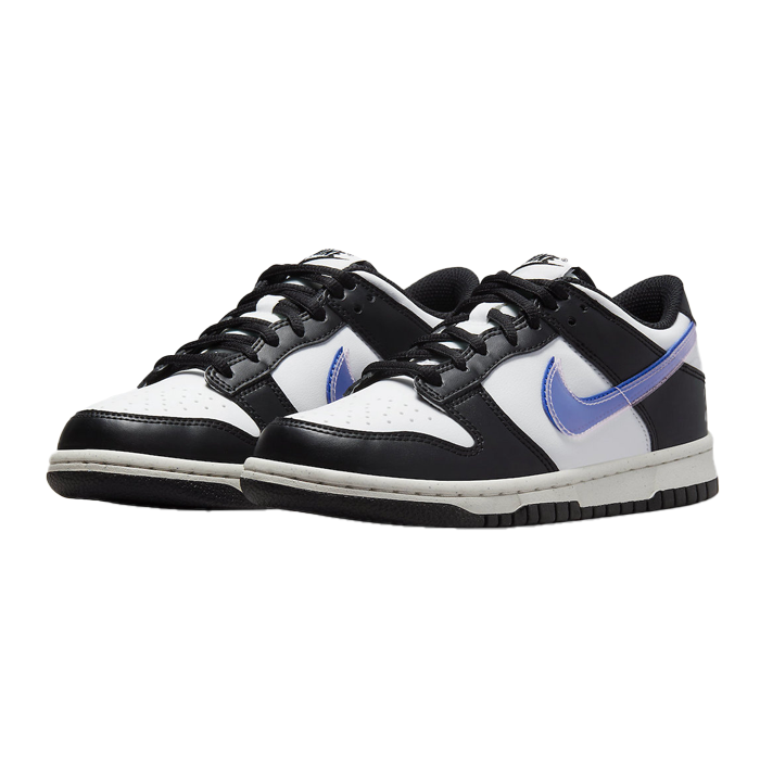 Nike Dunk Panda "Blue Swoosh"