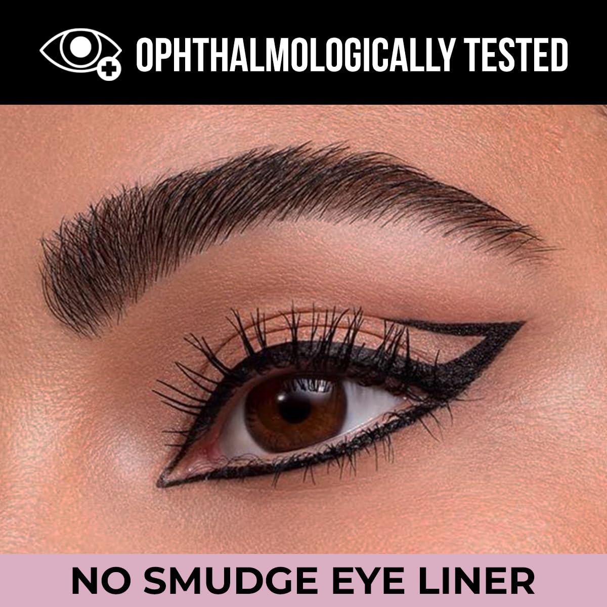 INSIGHT PROFESSIONAL IE 009 ANGULAR EYELINER BRUSH - Black 1 PIECE