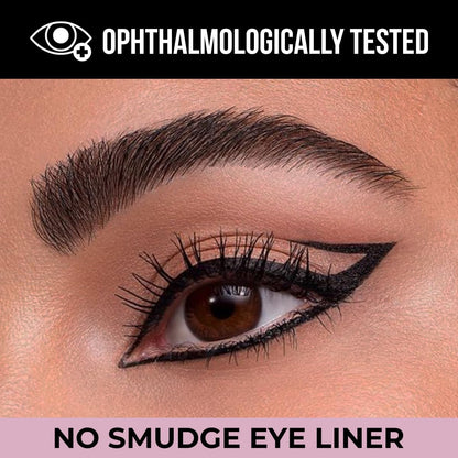 INSIGHT PROFESSIONAL IE 009 ANGULAR EYELINER BRUSH - Black 1 PIECE
